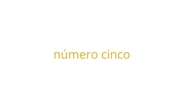 número cinco