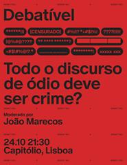 Bild der Quelle — DEBATÍVEL – TODO O DISCURSO DE ÓDIO DEVE SER CRIME?