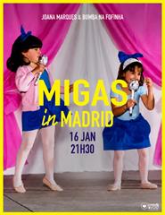 MADRID | Bumba na Fofinha & Joana Marques | Sessão 16 Janeiro 21h30