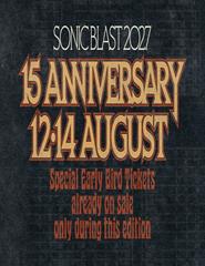 SonicBlast Fest 2027 - Full Festival Ticket - 15th Anniversary