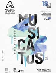 Bild der Quelle — Musicatos "26 . Rodrigo Ferreira, Piano