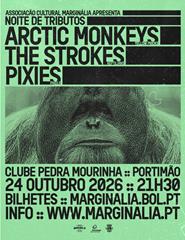Bild der Quelle — Tributo Arctic Monkeys + The Strokes + Pixies - AC Marginália