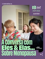 Image de la source — À Conversa com Eles & Elas ... Sobre Menopausa