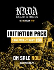 NADA Fest 2027 - Initiation Pack (Passe Geral + T-Shirt)