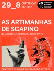 "AS ARTIMANHAS DE SCAPINO", de Molière