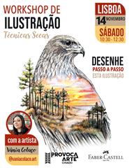 LISBOA: WORKSHOP DESENHO FABER-CASTELL COM A ARTISTA VÂNIA COLAÇO