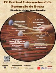 IX Festival de Percussão - José Cruz e Lisbon Percussion Group