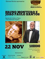 Recital de Violino e Piano por Bruno Monteiro e João Paulo Santos