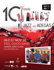 Jazz nas Adegas | Feel Good Band | Quinta João Clara | 17H00