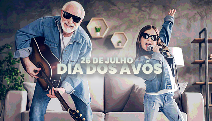 Hoje o dia é dos Avós!