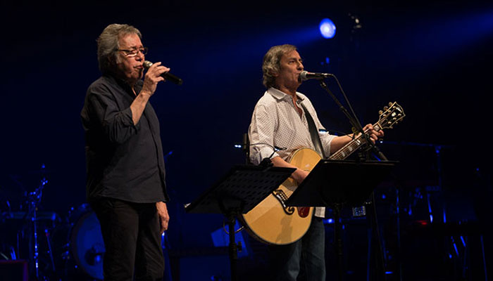 Palma e Godinho: os comparsas de uma vida juntos e felizes em palco