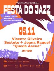FESTA DO JAZZ 2026 - VICENTE OLIVEIRA + JOANA RAQUEL