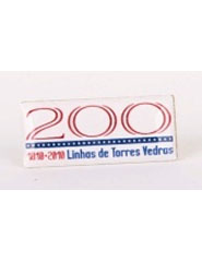 Pins 200 anos Linhas de Torres